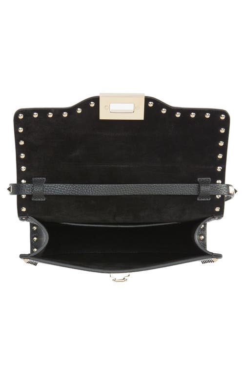 Valentino Rockstud Small Shoulder Bag In Black