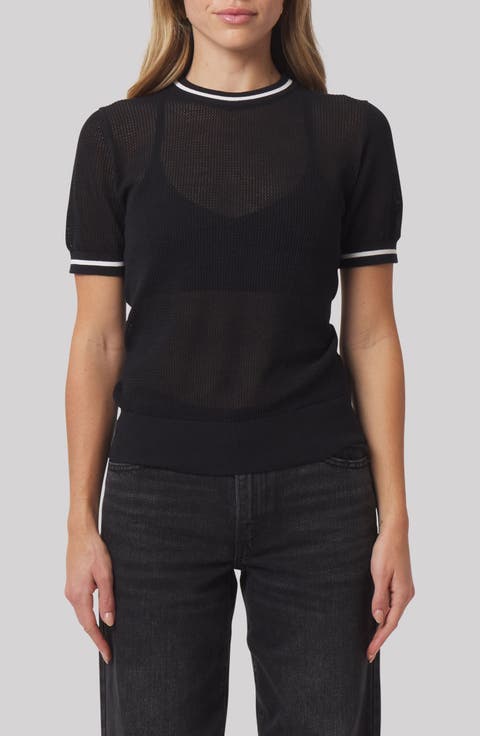 Sydney Cotton Mesh Golf T-Shirt