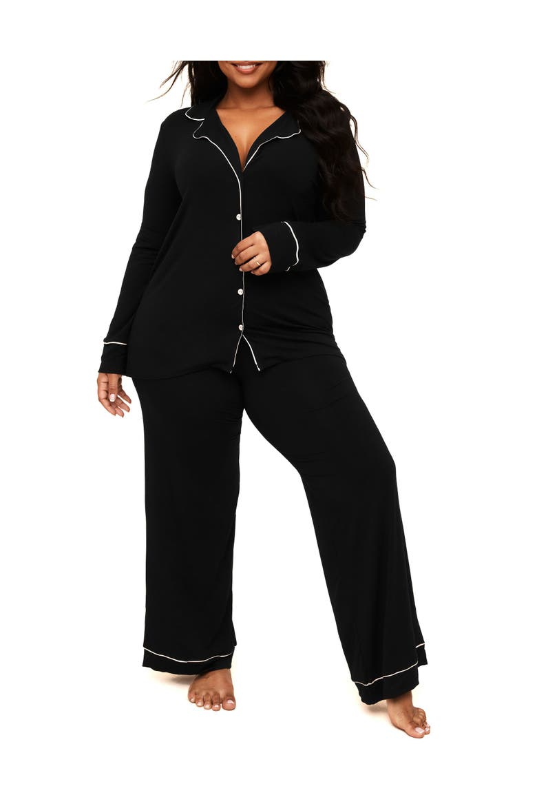 Matilda Pajama Set, Main, color, Black