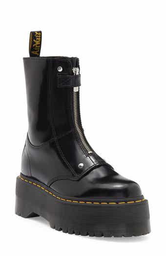 ★在庫確認★Dr. Martens Jadon Boot Piercing Milled Platforms Dr. Martens Jadon Piercing Milled Leather Platform Boot