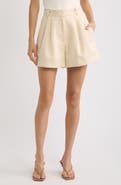 Odd Muse Pleated High Waist Shorts