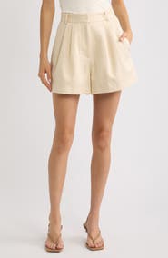 Odd Muse Pleated High Waist Shorts