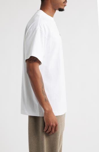 FEAR OF GOD ESSENTIALS VINTAGE FIT T-SHIRT フィア オブ ゴッ Fear of God ESSENTIALS: White Vintage Fit T-shirt | SSENSE