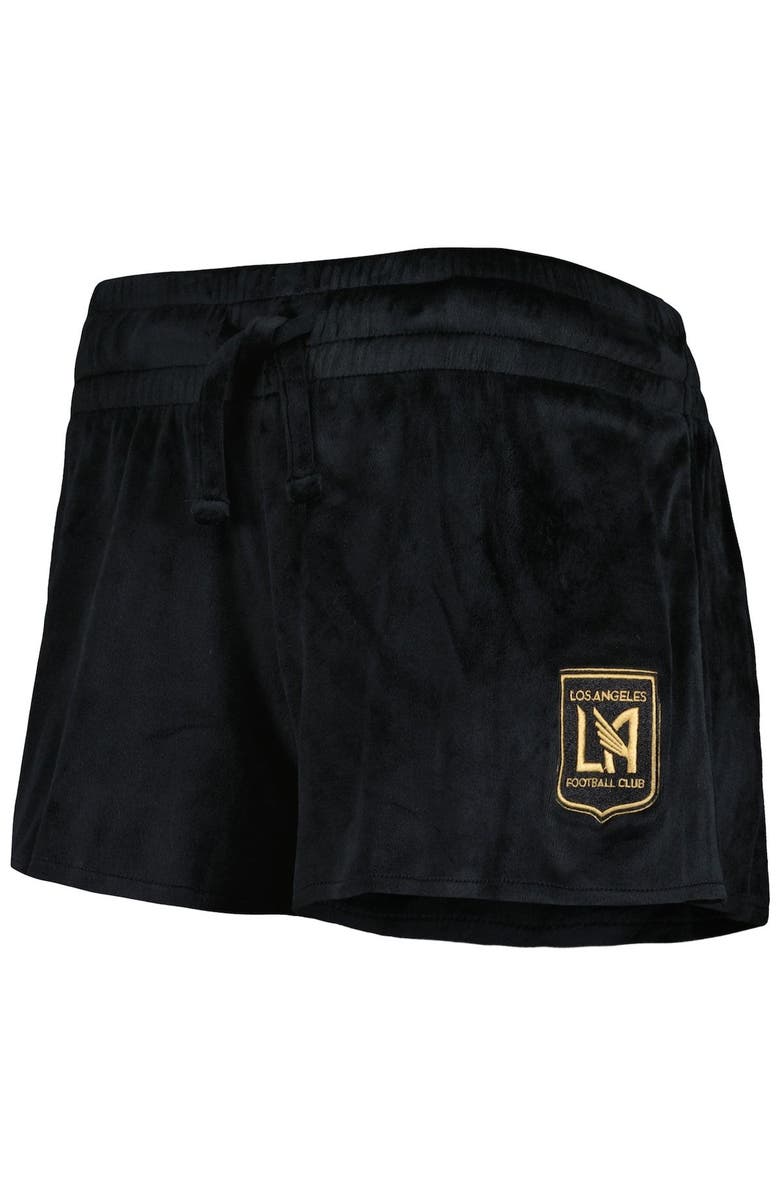 CONCEPTS SPORT Women's Concepts Sport Black LAFC Intermission T-Shirt and Shorts Sleep Set, Alternate, color, 