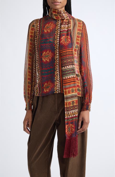 Garcele Silk Blouse