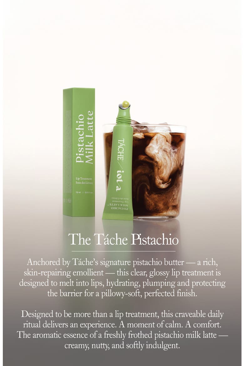 Táche Pistachio Milk Latte Lip Treatment, Alternate, color, GREEN