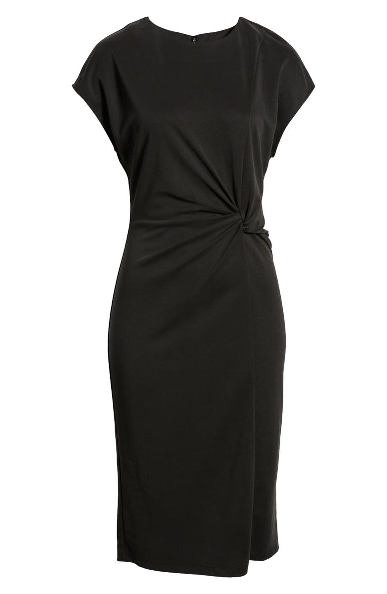 Halogen<sup>®</sup> Twist Front Knit Sheath Dress, Alternate, color,