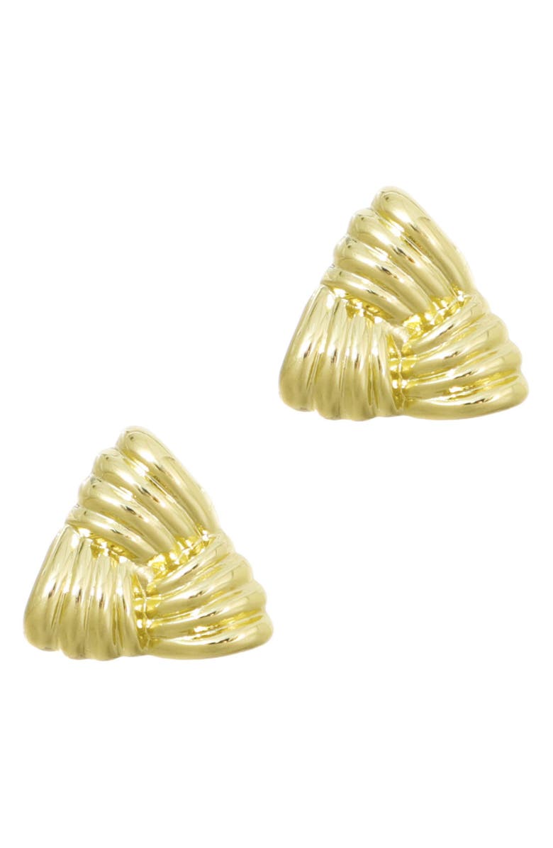 Adornia Triangle Statement Stud Earrings, Main, color,