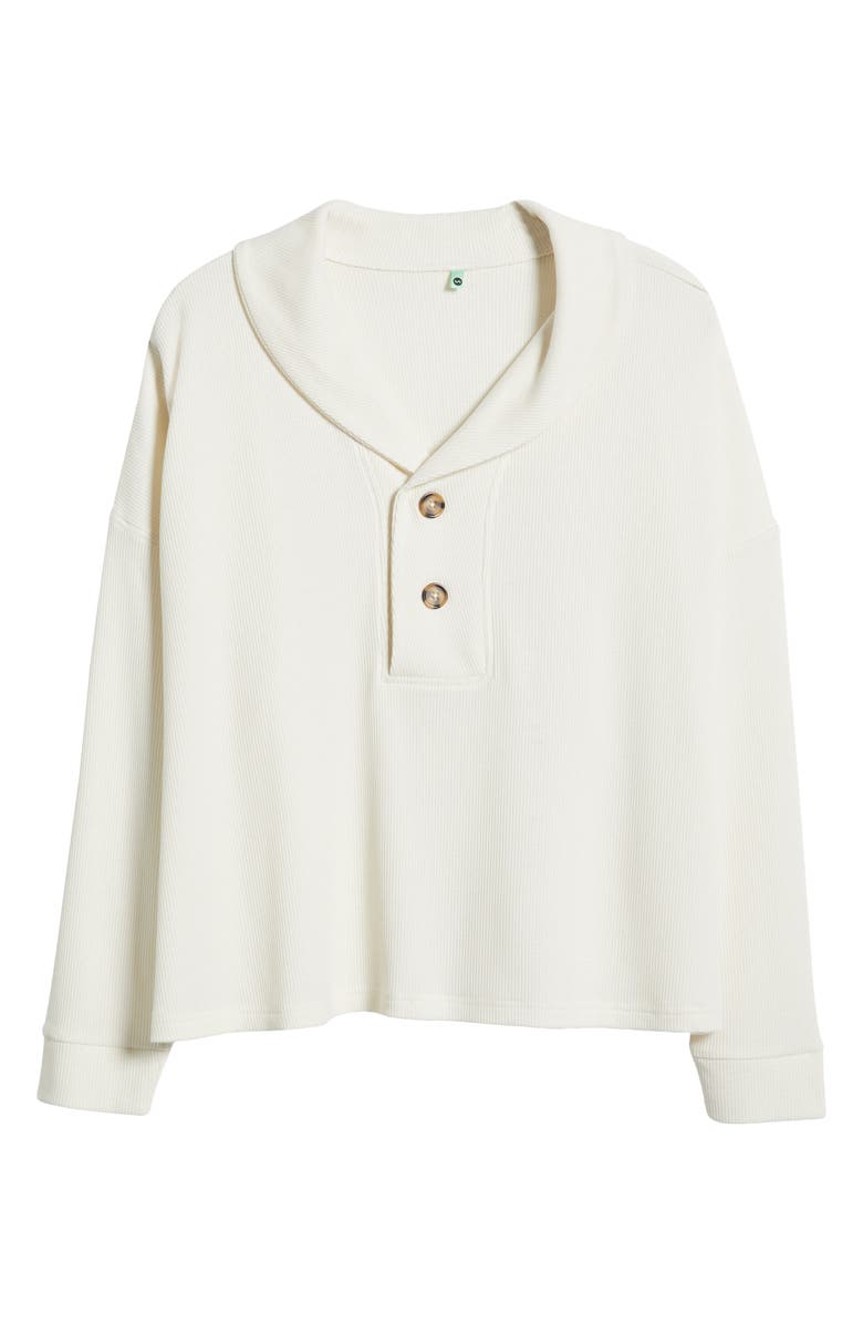 Honeydew Off the Clock Pajama Sweater, Alternate, color, 