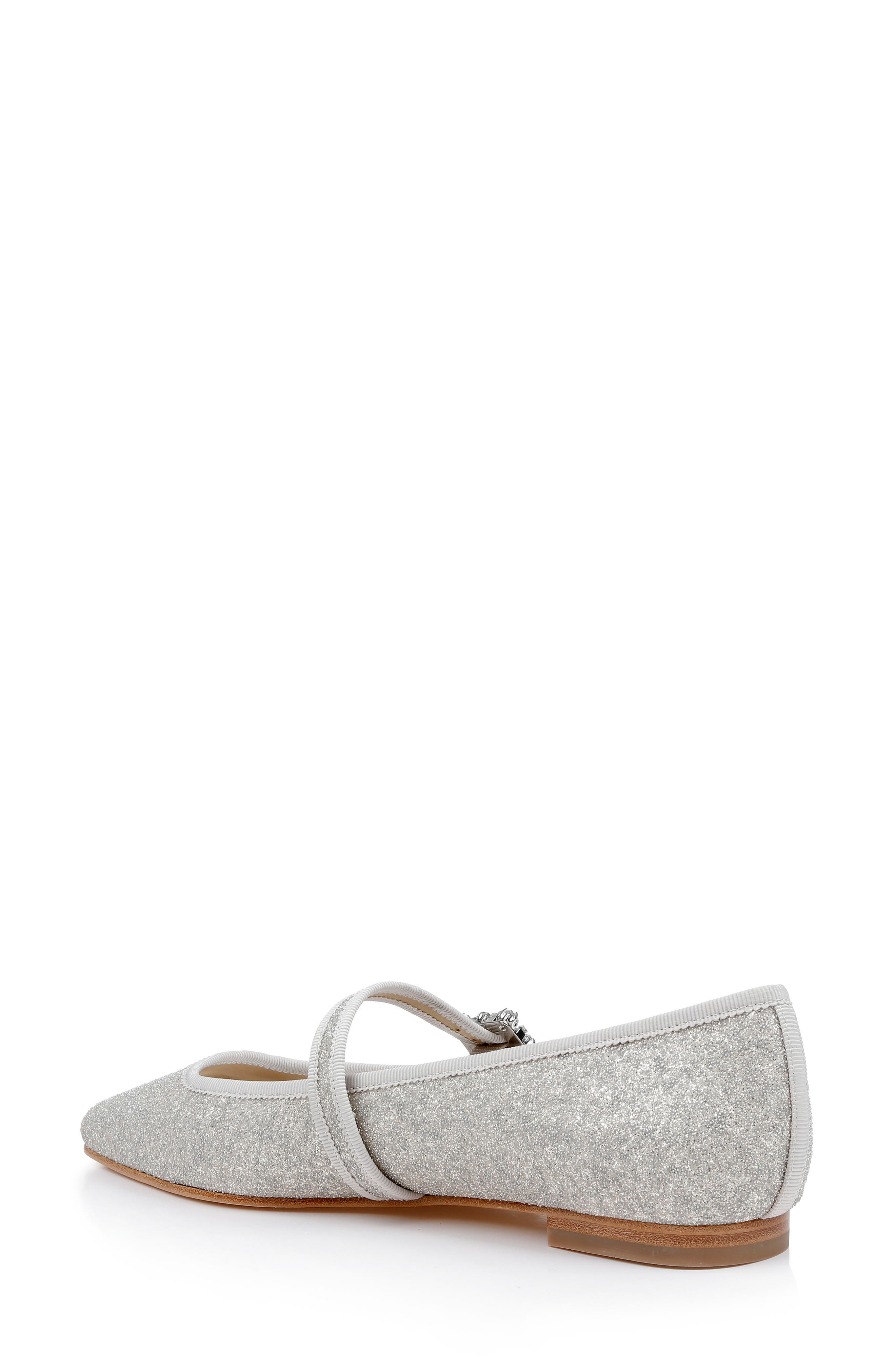 Brystol Mary Jane Flat, Alternate, color, SILVER/FAB