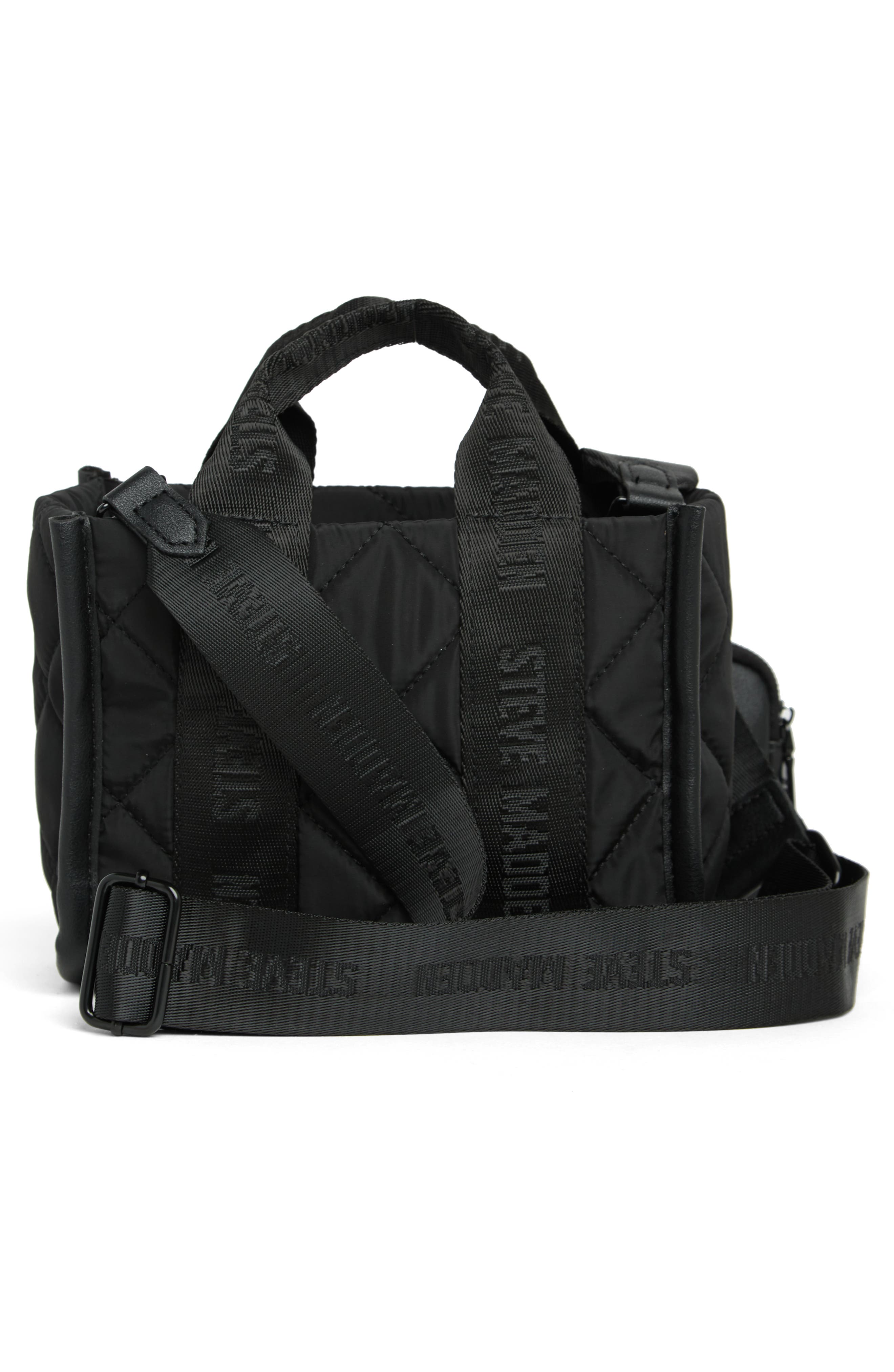 Steve Madden Nylon Quilted Crossbody Bag, Alternate, color, 