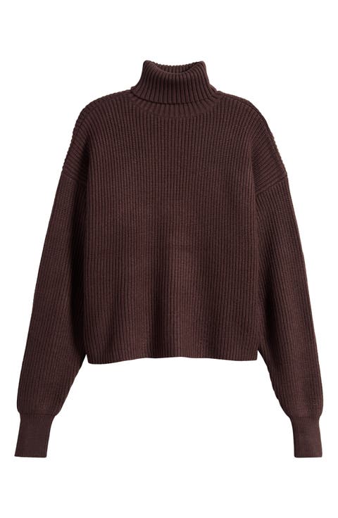 Cozy Rib Turtleneck Sweater (Regular & Plus)