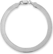 GLAZE JEWELRY Herringbone Chain Anklet