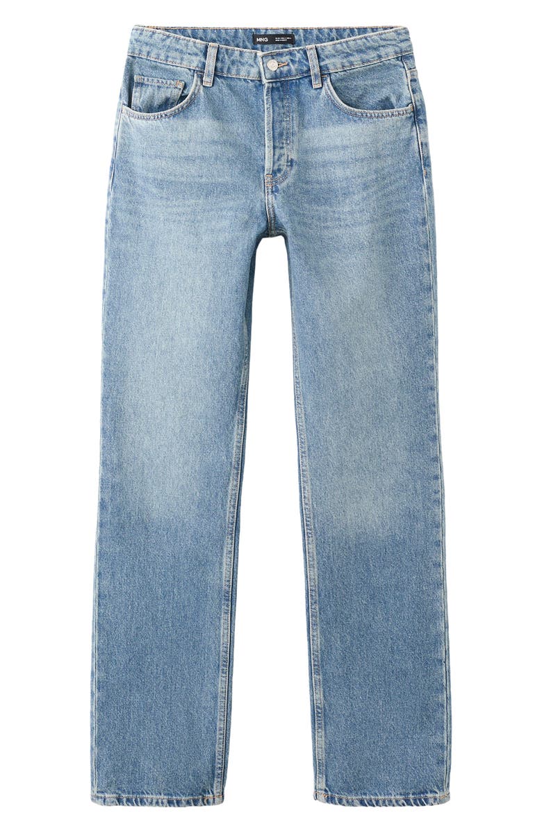 MANGO Straight Leg Jeans, Alternate, color, 