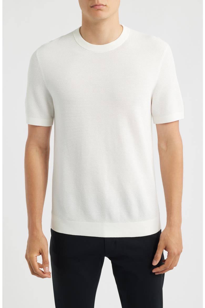 Soris Cotton T-Shirt, Main, color, IVORY