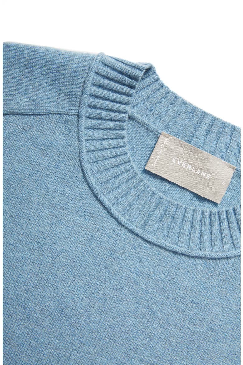 The ReCashmere Vintage Crew Sweater, Alternate, color, HEATHER AQUA