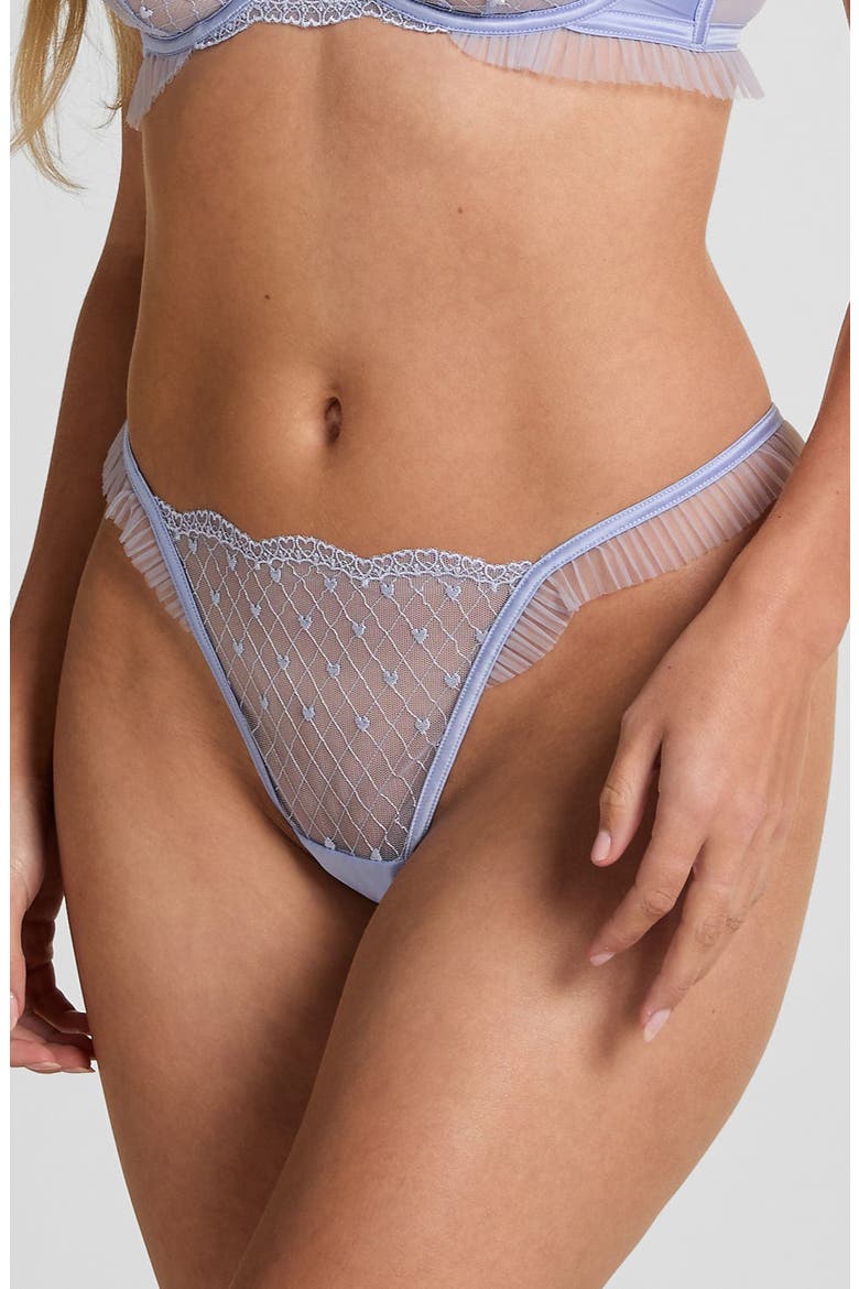 Cordelie High Leg G-String, Main, color, BABY LAVENDER