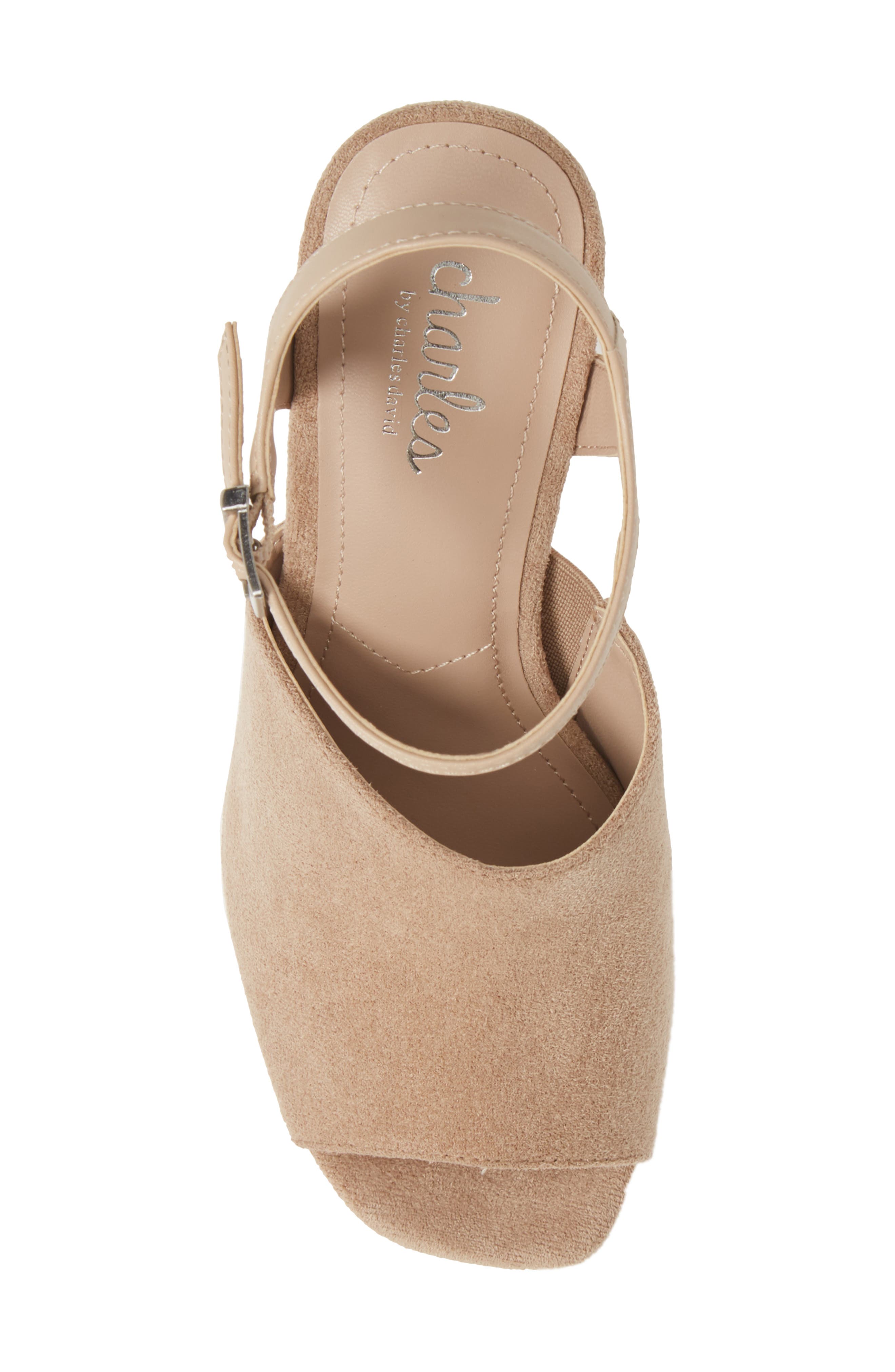 Charles by Charles David Dory Platform Sandal, Alternate, color, 