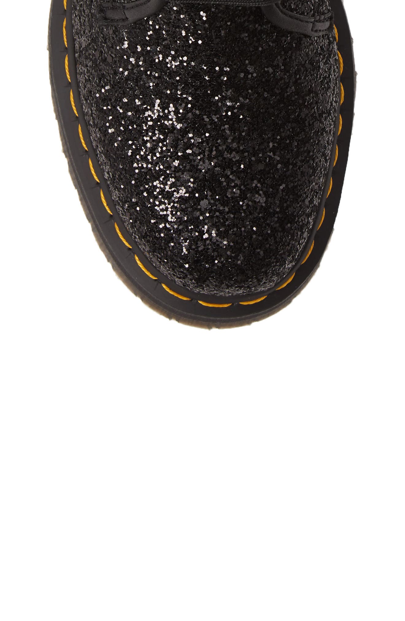 Dr. Martens Jadon Glitter Platform Boot, Alternate, color, 