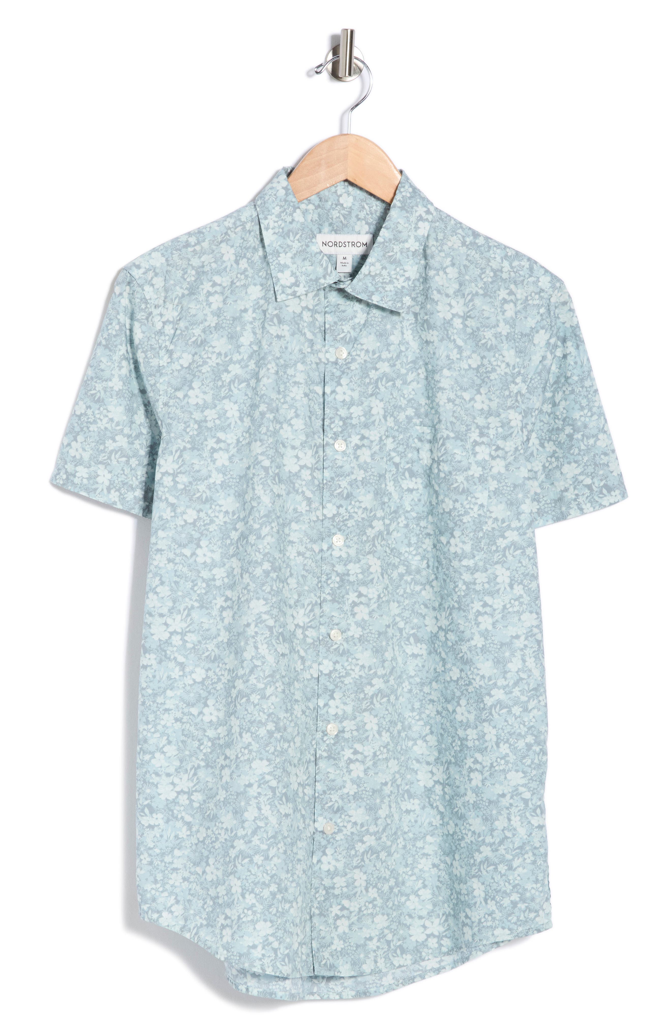 Nordstrom Short Sleeve Poplin Shirt