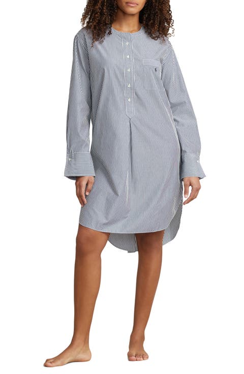 Cotton Poplin Tunic Sleepshirt