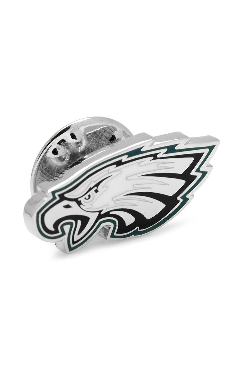 NFL Philadelphia Eagles Cuff Links & Lapel Pin Gift Set, Alternate, color, SILVER MULTI