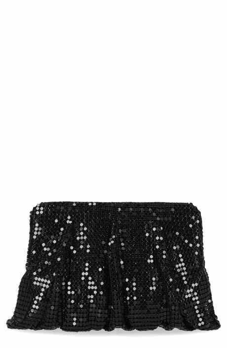 Jessica McClintock Lorna Metal Mesh Clutch