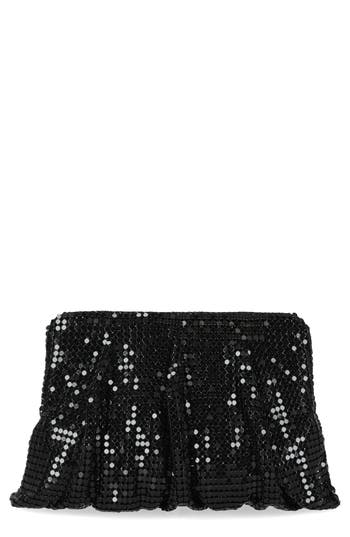 Jessica Mcclintock Lorna Metal Mesh Clutch
