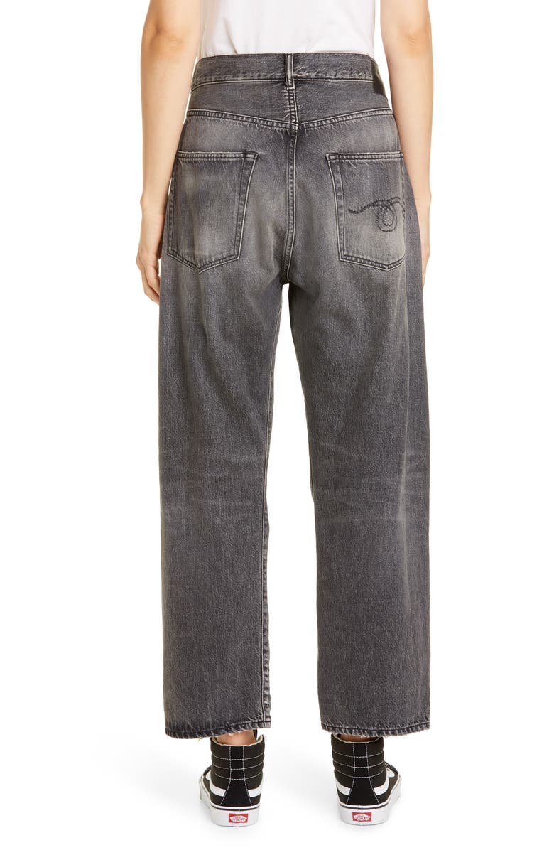 R13 Crossover Jeans, Alternate, color, Leyton Black