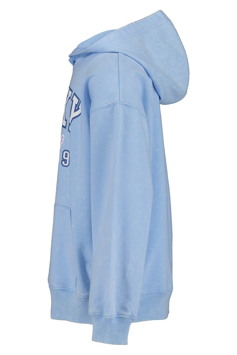 Kids' Aloha Oversize Graphic Hoodie, Alternate, color, AIRY BLUE