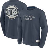 FANATICS Men's Fanatics Blue New York Knicks Elements Future Ground Lettering Pullover Sweatshirt