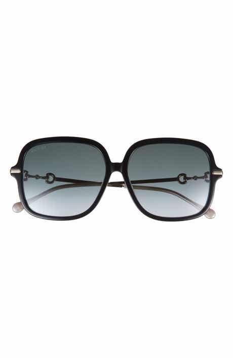Gucci 58mm Square Sunglasses