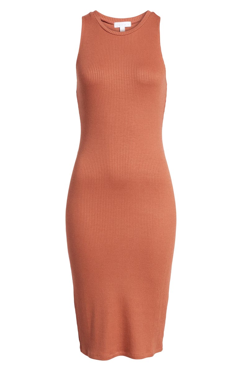 Leith Rib Tank Dress, Alternate, color,