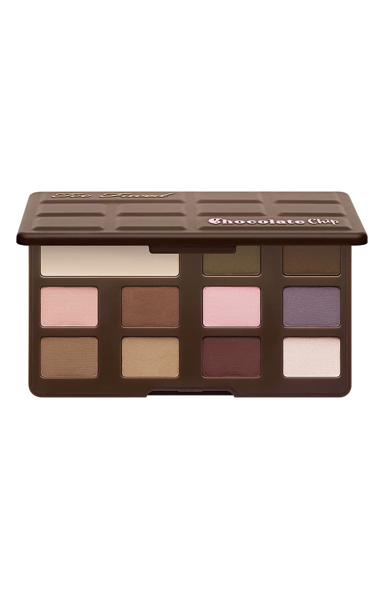 Too Faced Matte Chocolate Chip Eyeshadow Palette, Main, color, 