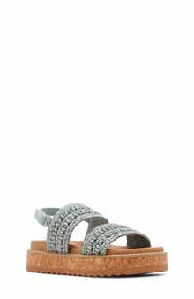 Steve Madden Kids' Jbuggy Slingback Platform Sandal