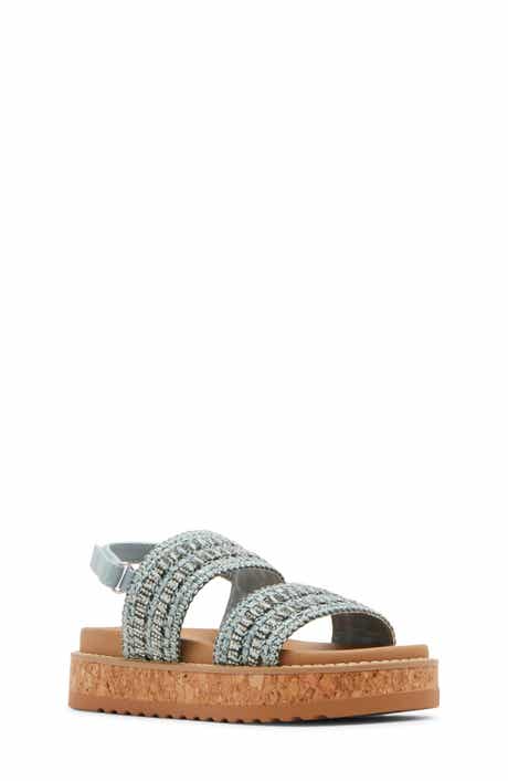 Steve Madden Kids' Jbuggy Slingback Platform Sandal