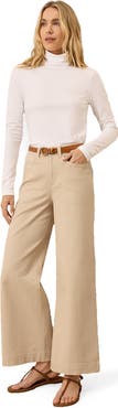 Pact Luxe Stretch Jersey Slim Turtleneck
