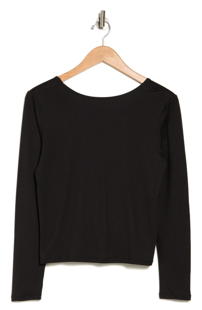 KYODAN Long Sleeve Moss Jersey Top, Alternate, color,