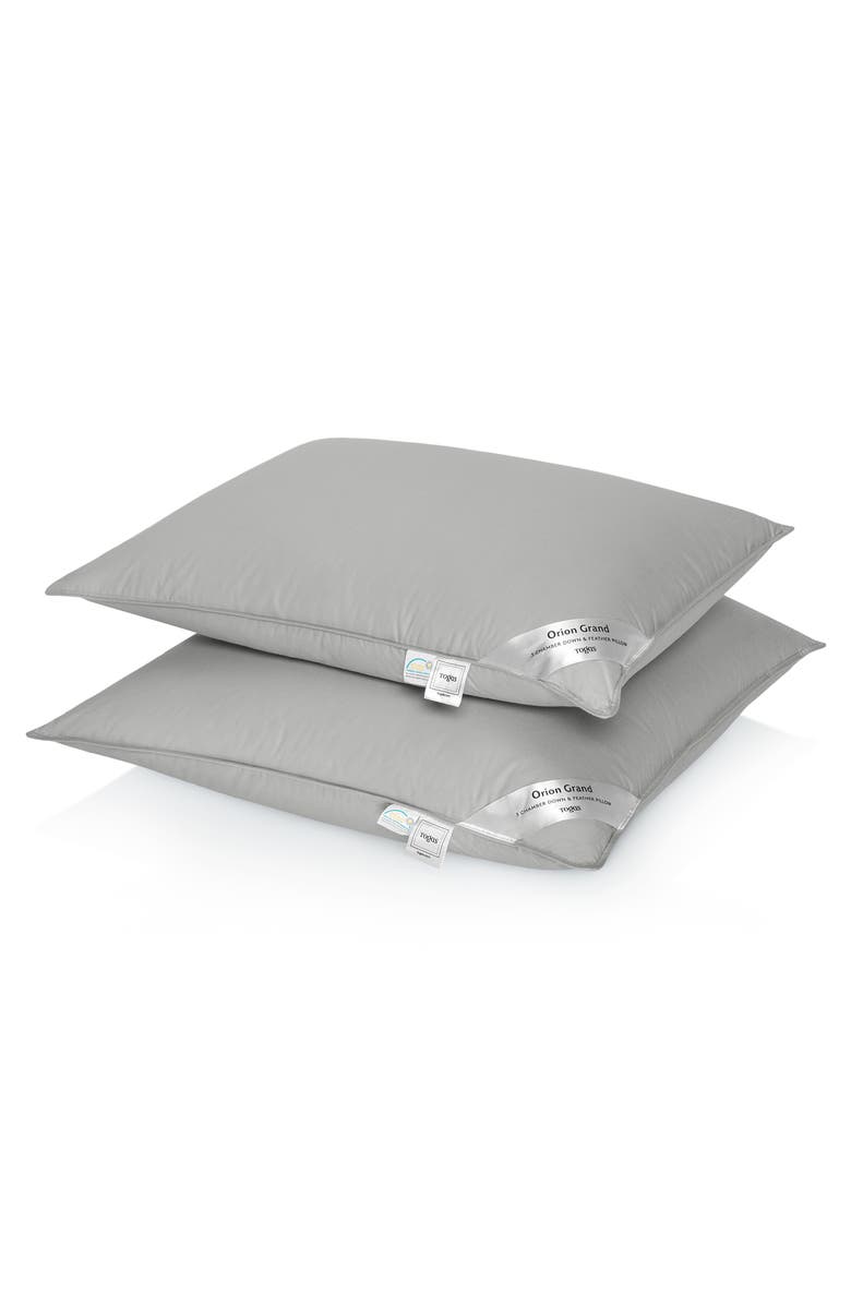 Togas Orion Grand pillow, Alternate, color, White