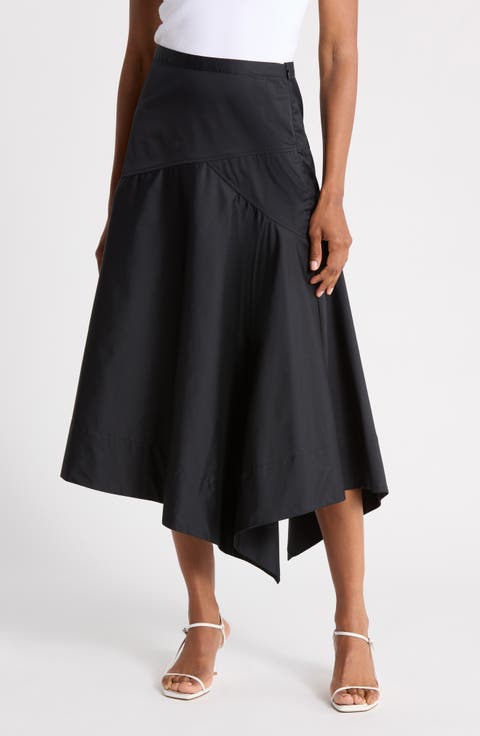 Annika High Waist Asymmetric Skirt