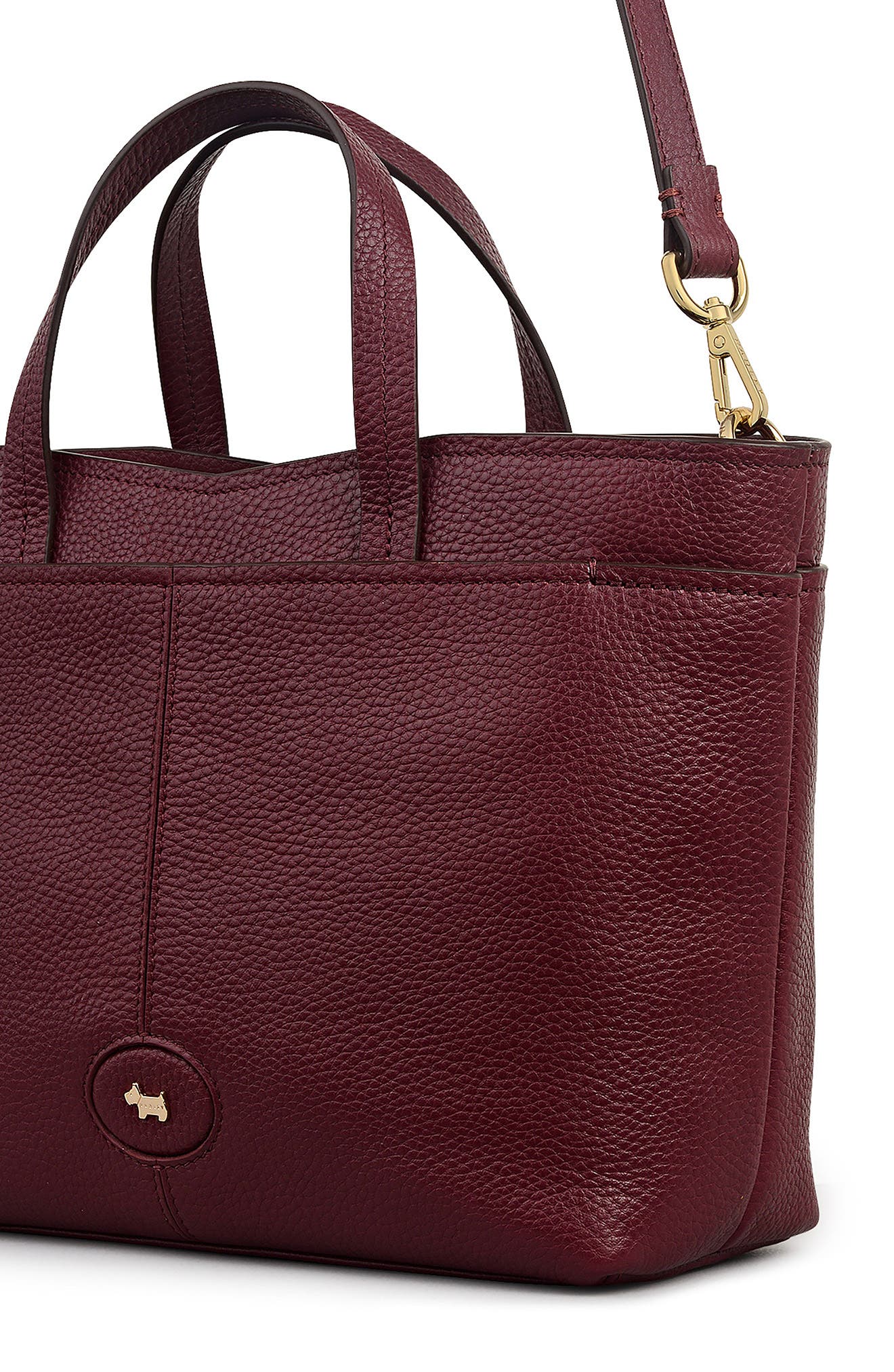 Radley Medium Maldon Mews Satchel Bag, Alternate, color, Dark Cherry