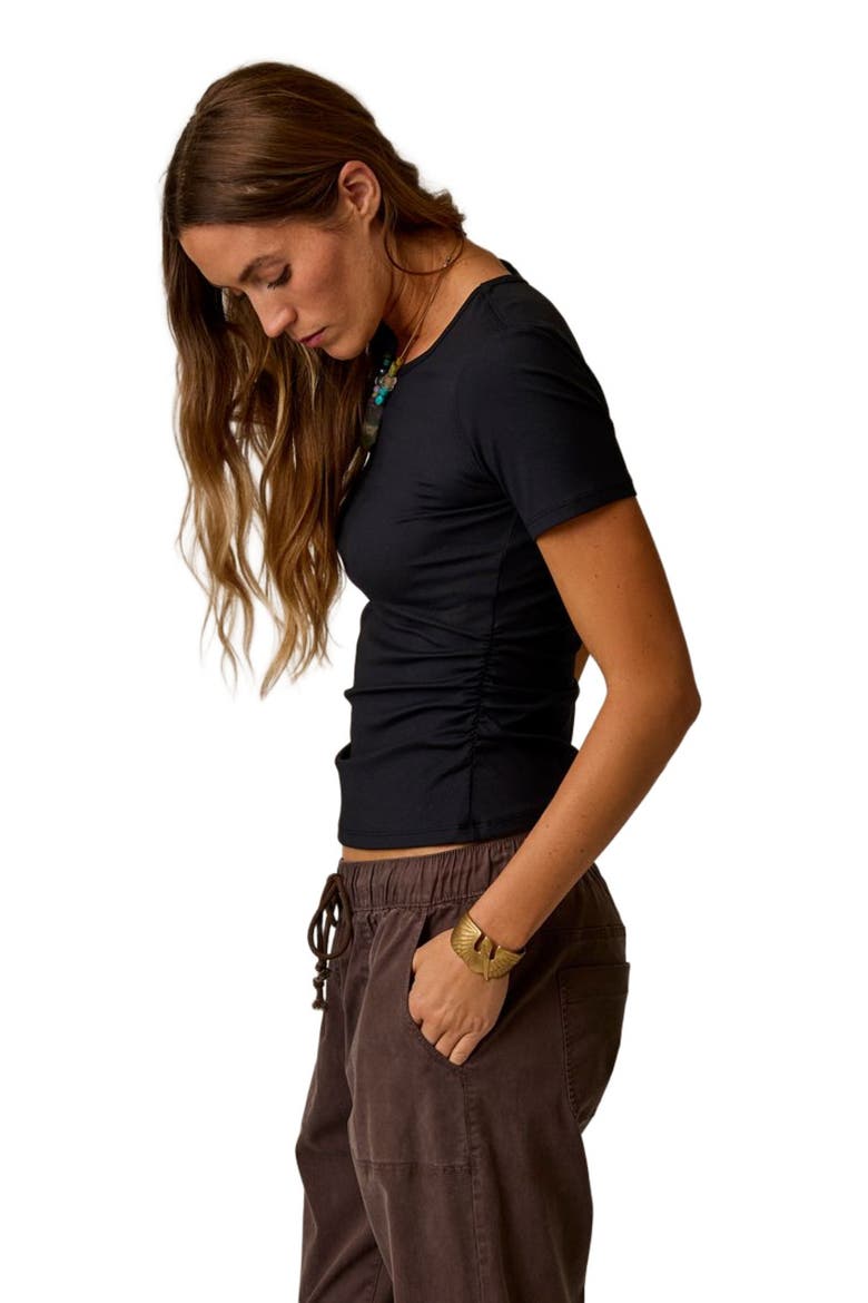 Vega Rib Tee 2.0, Alternate, color, Black