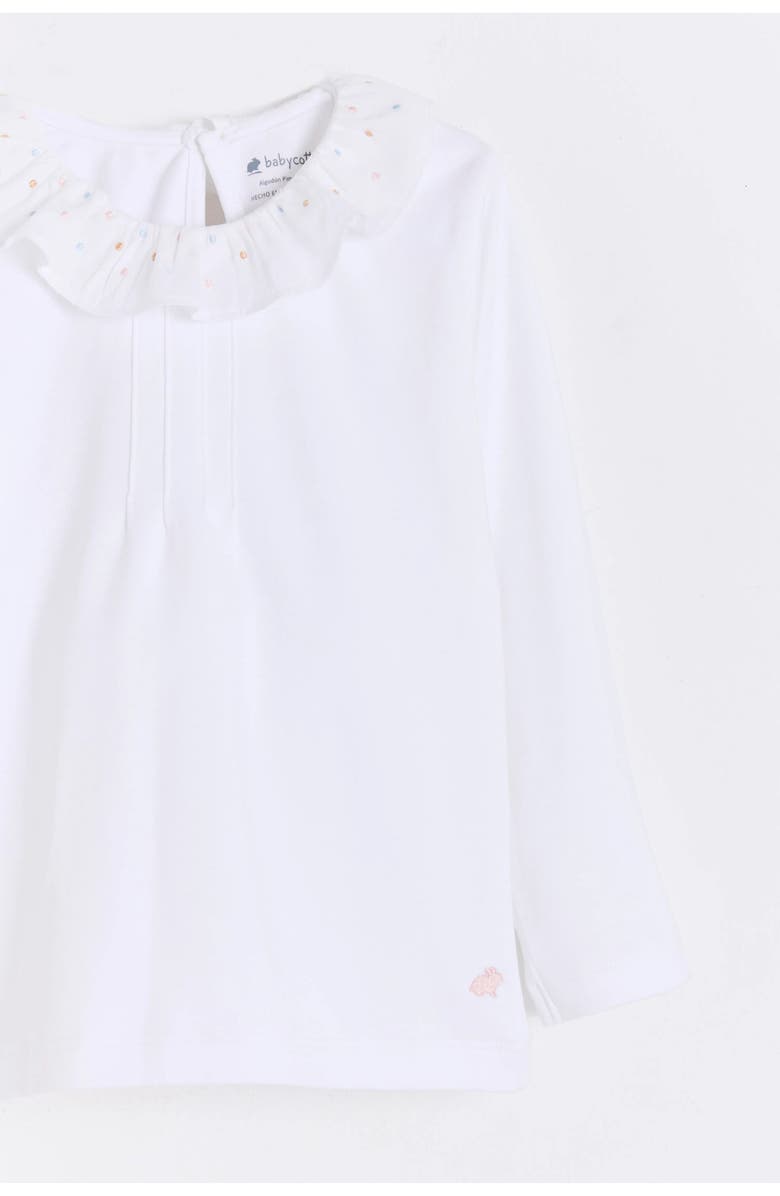 Babycottons Blanc Tee for Toddler, Alternate, color, Off-White