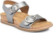 Comfortiva Gibson Slingback Platform Wedge Sandal