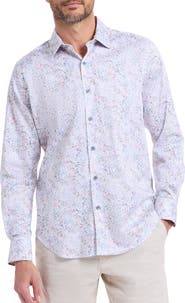 Robert Graham Liverpool Stretch Cotton Button-Up Shirt