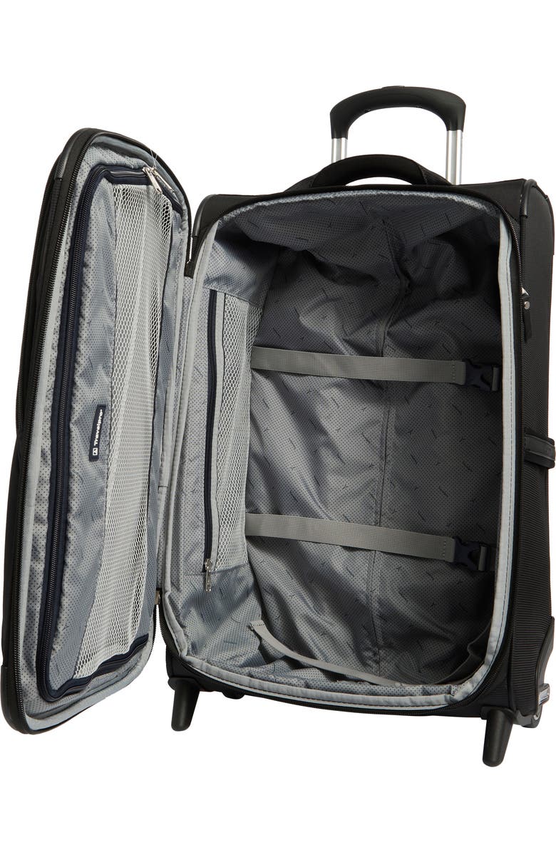 TRAVELPRO WAB6 22-Inch Expandable 2-Wheel Carry-On Softside Rollaboard Luggage, Alternate, color, Black