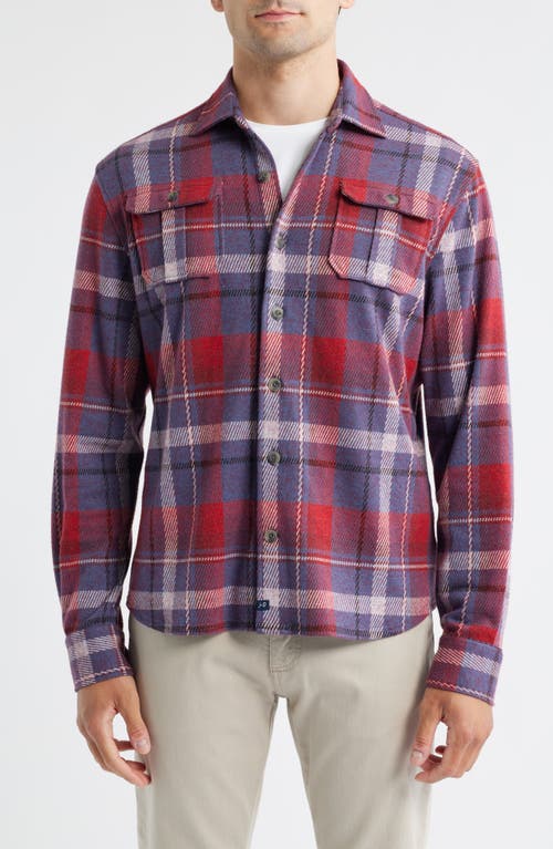 Johnnie-o Gustaf Plaid Flannel Button-up Shirt In Multi