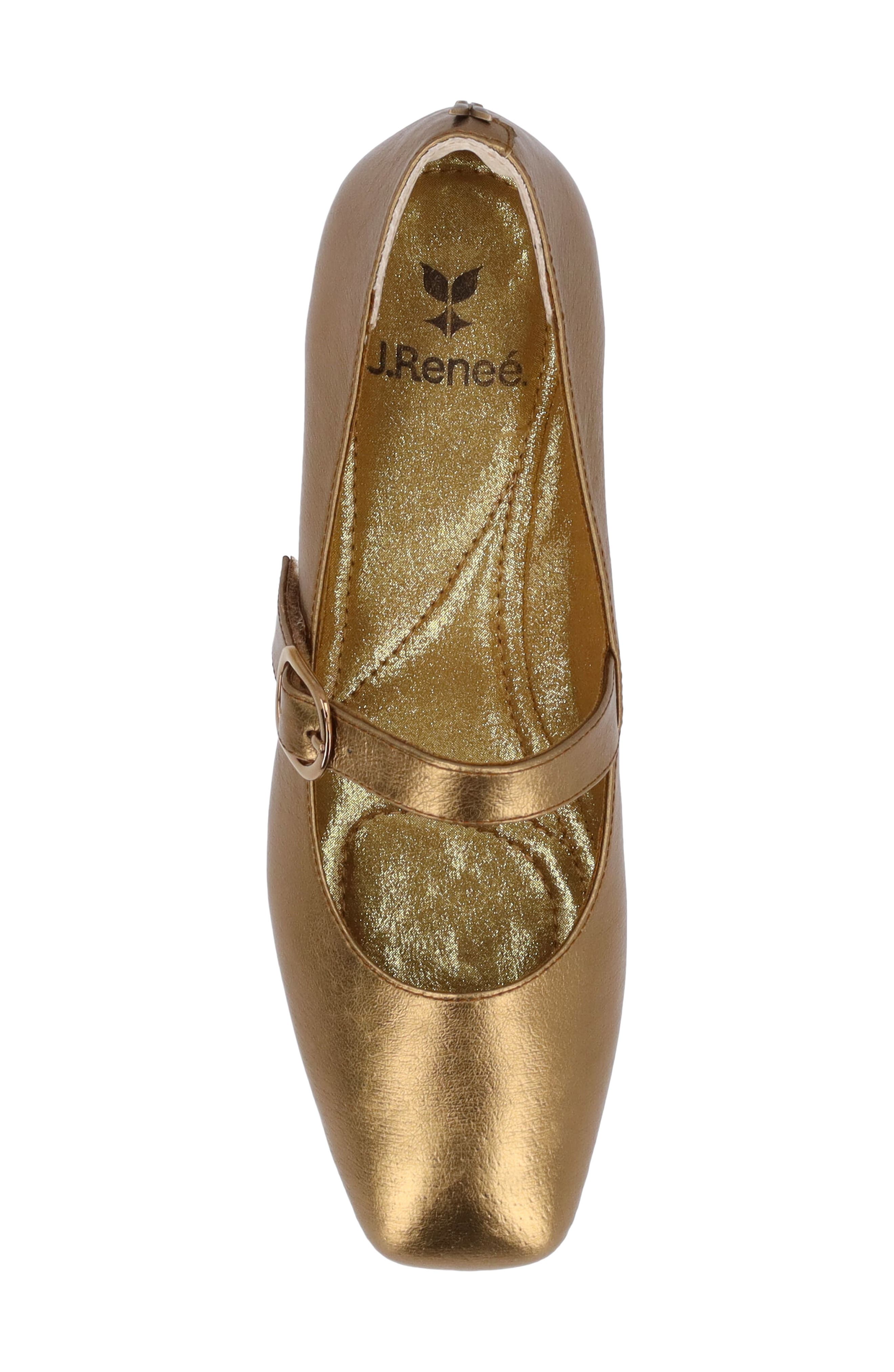 Faron Mary Jane Flat, Alternate, color, BRONZE