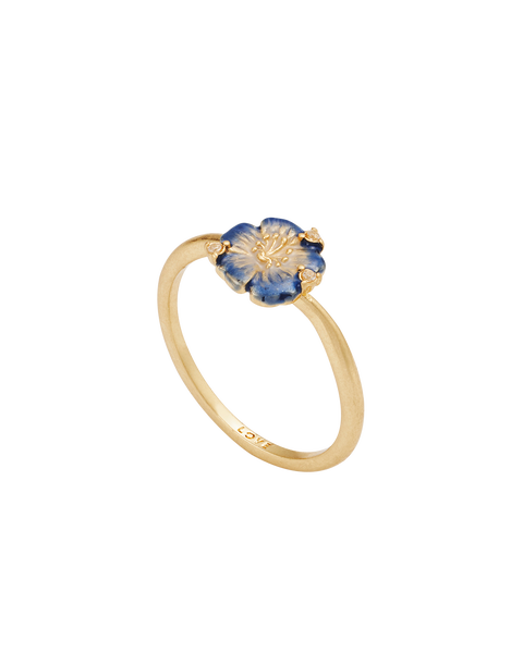 Larkspur Mini Stacking Ring