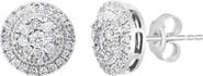 EFFY Sterling Silver Diamond Stud Earrings